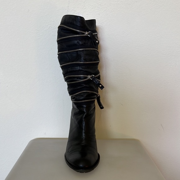 7 For all mankind, slouchy zipper boots - Picture 3 of 7